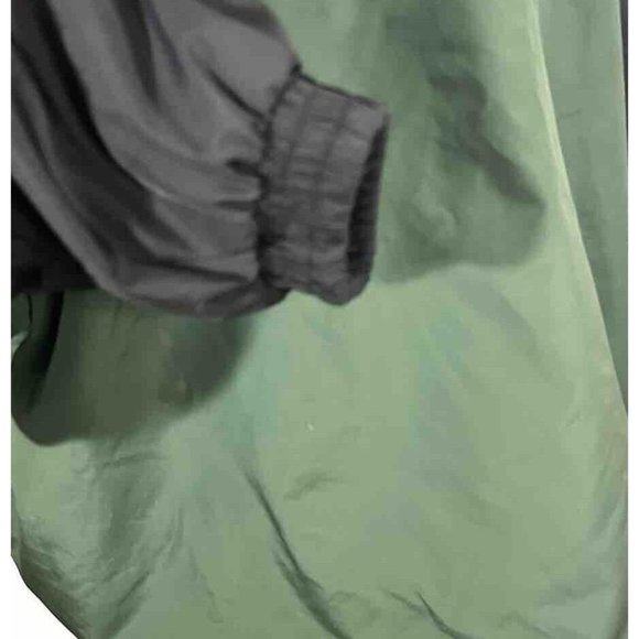 Mizuno Men's Athletic Pullover  Large V Neck Green  With Toggle Waist Lined - Picture 11 of 16